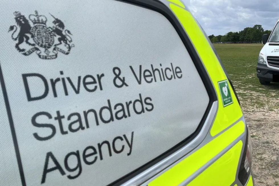 A DVSA logo