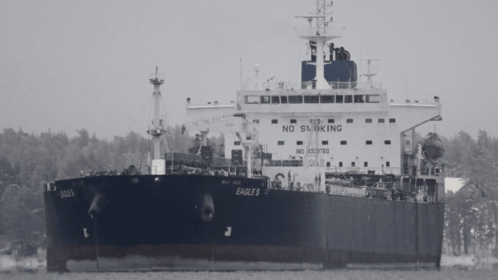 A Russian tanker