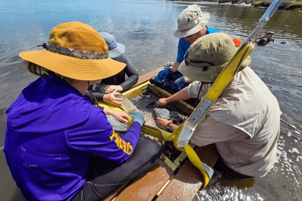 A team from East Carolina University's (ECU's) Program in Maritime Studies