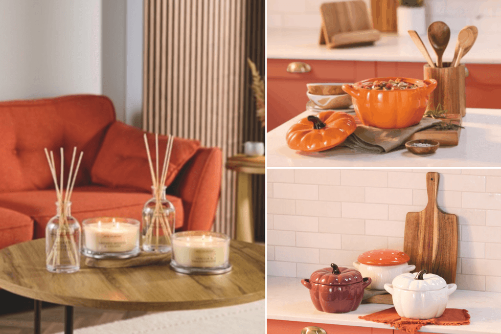 Aldi autumn homeware range