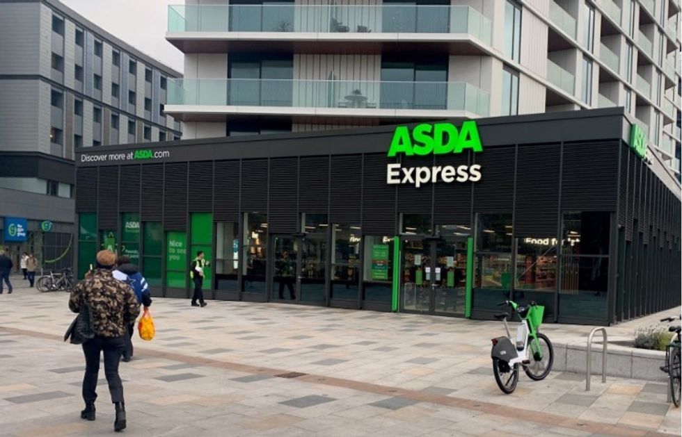 Asda Express store sign