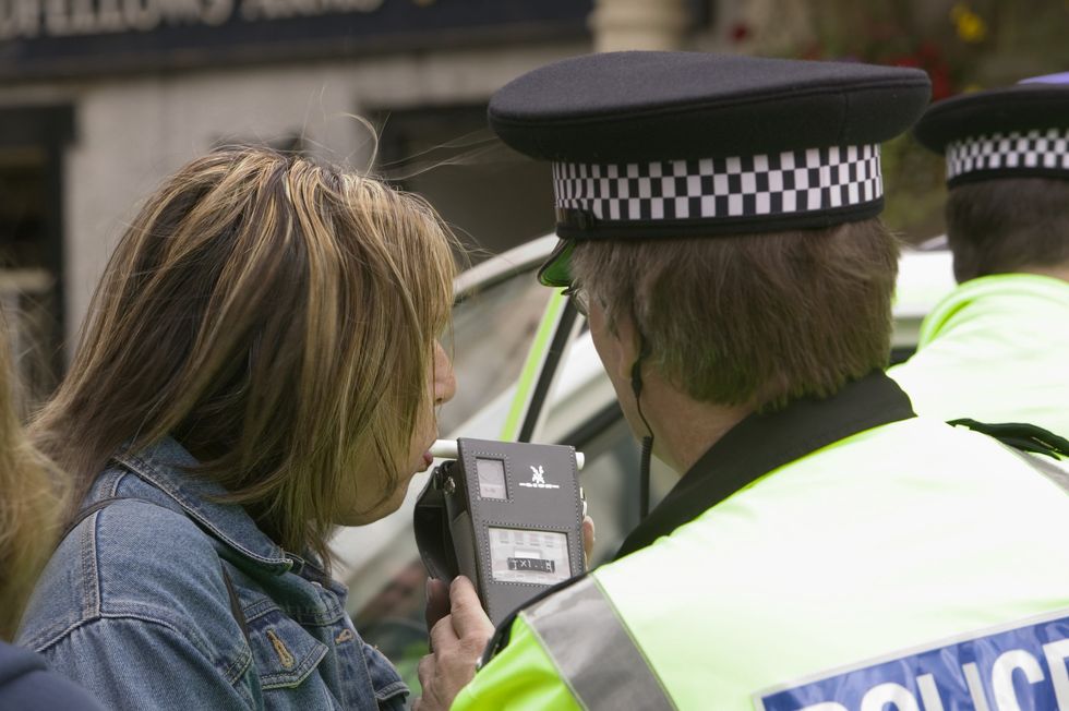 Breathalyser test (stock image)
