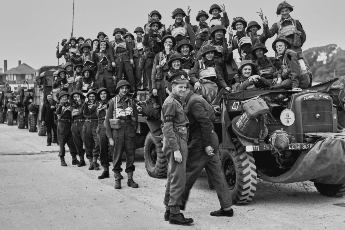 British soldiers WW2