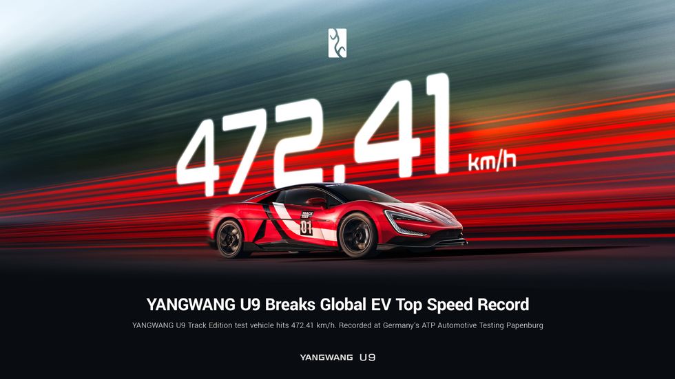 BYD's Yangwang U9
