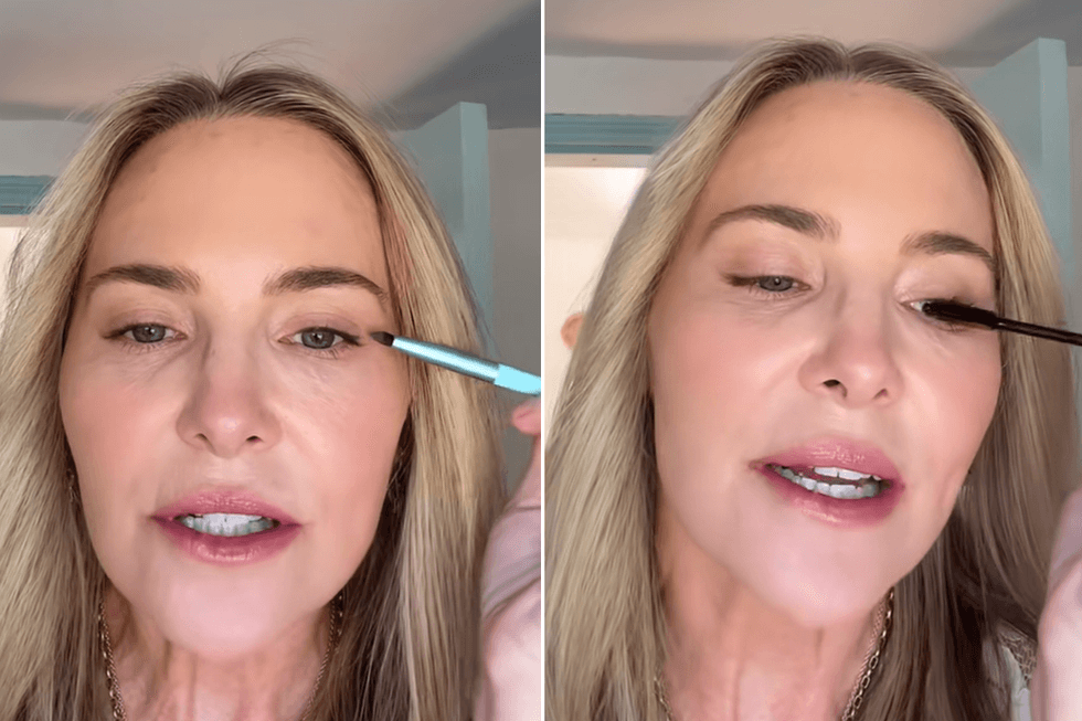 Carmindy showed her followers her eye makeup look for the summer