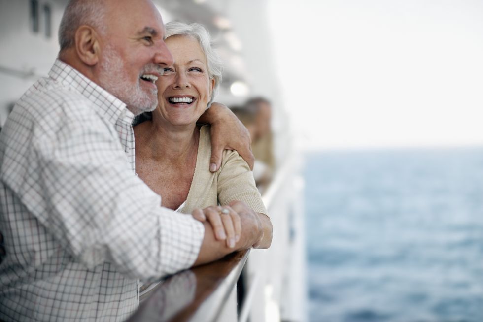 Couple on cruise