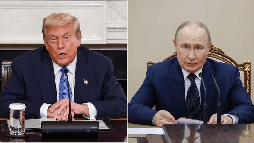 Donald Trump and Vladimir Putin
