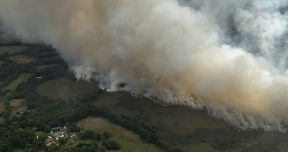 Dorset fire