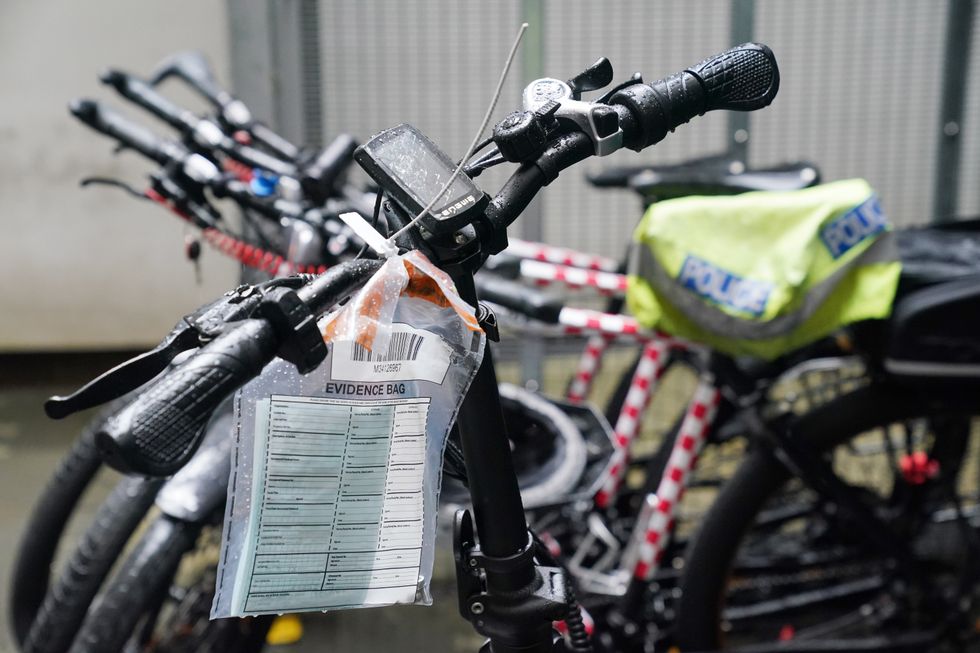 E-bikes seized by police