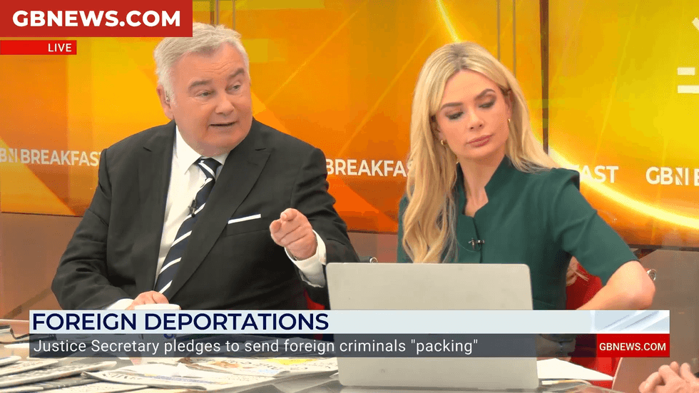 Eamonn Holmes and Ellie Costello