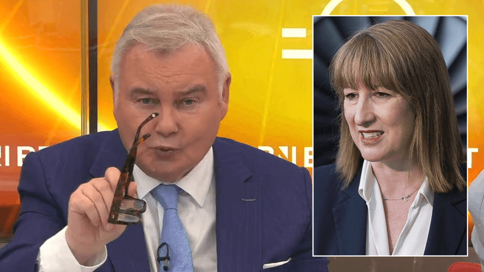 Eamonn Holmes and Rachel Reeves