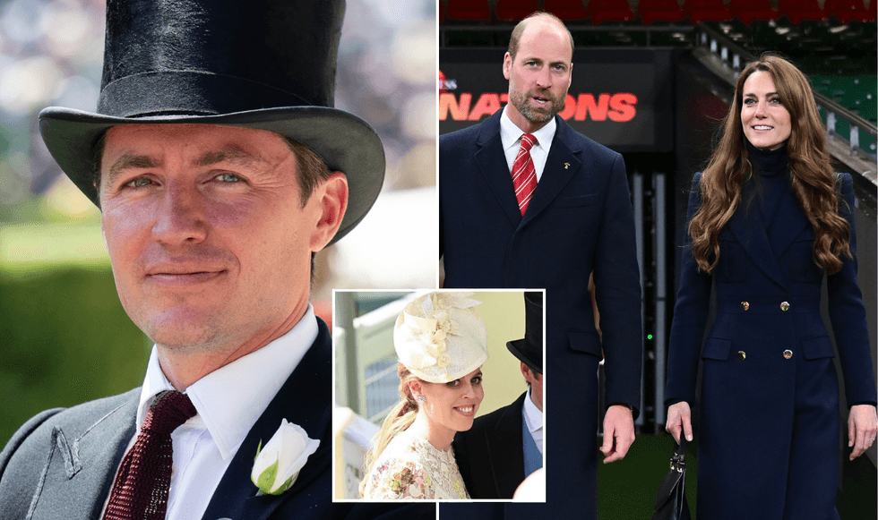 Edoardo Mapelli Mozzi, Princess Kate and Prince William
