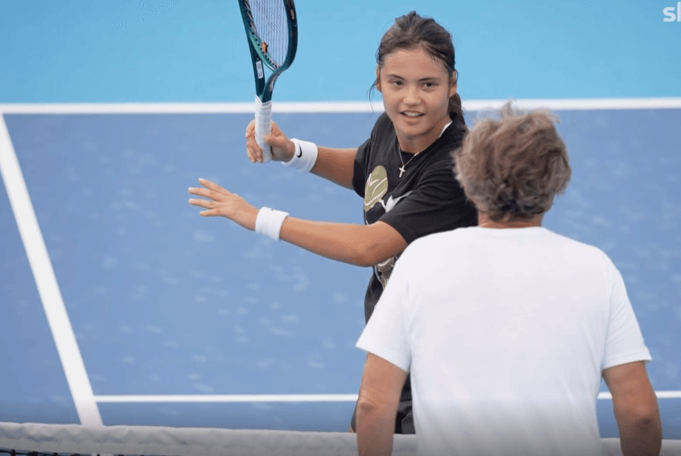 Emma Raducanu, Francisco Roig