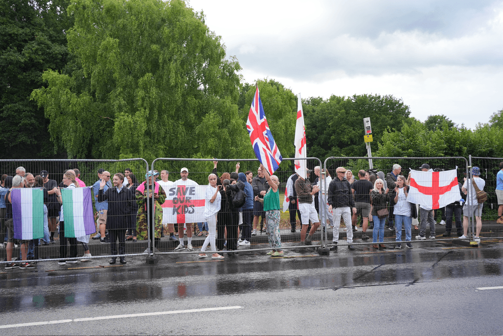 Epping protest