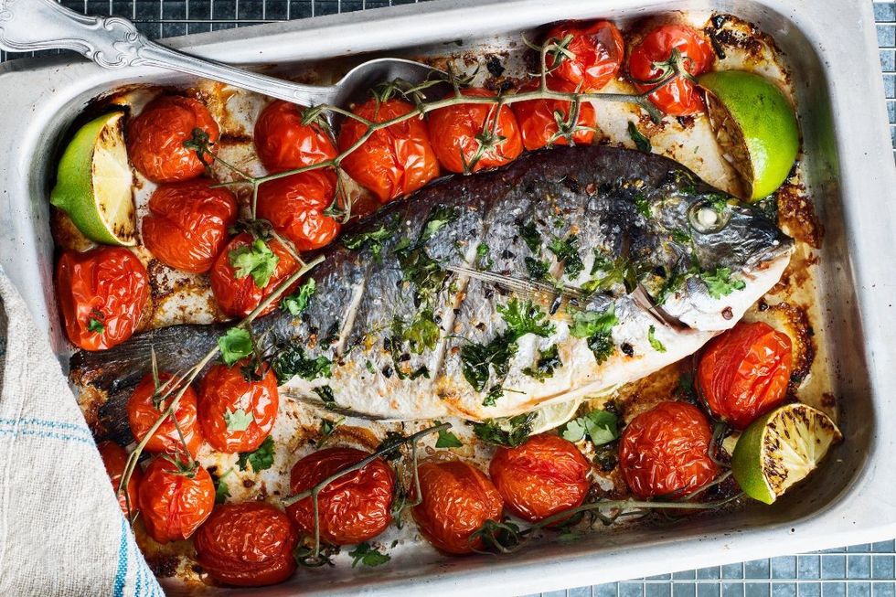 FISH AND TOMATOES