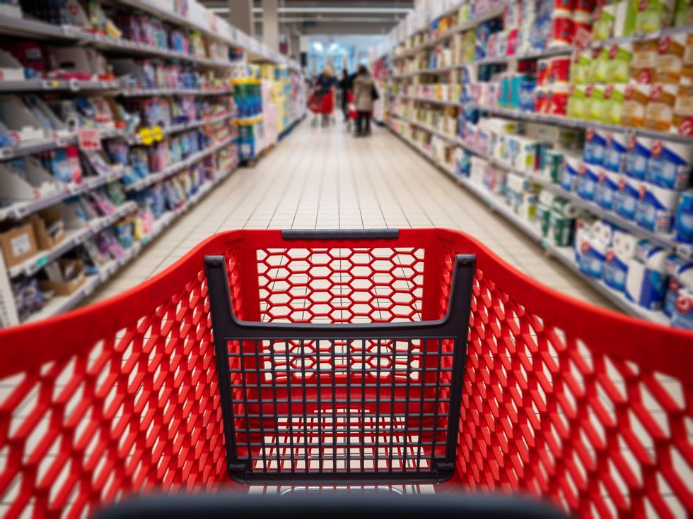 Food shopping cart