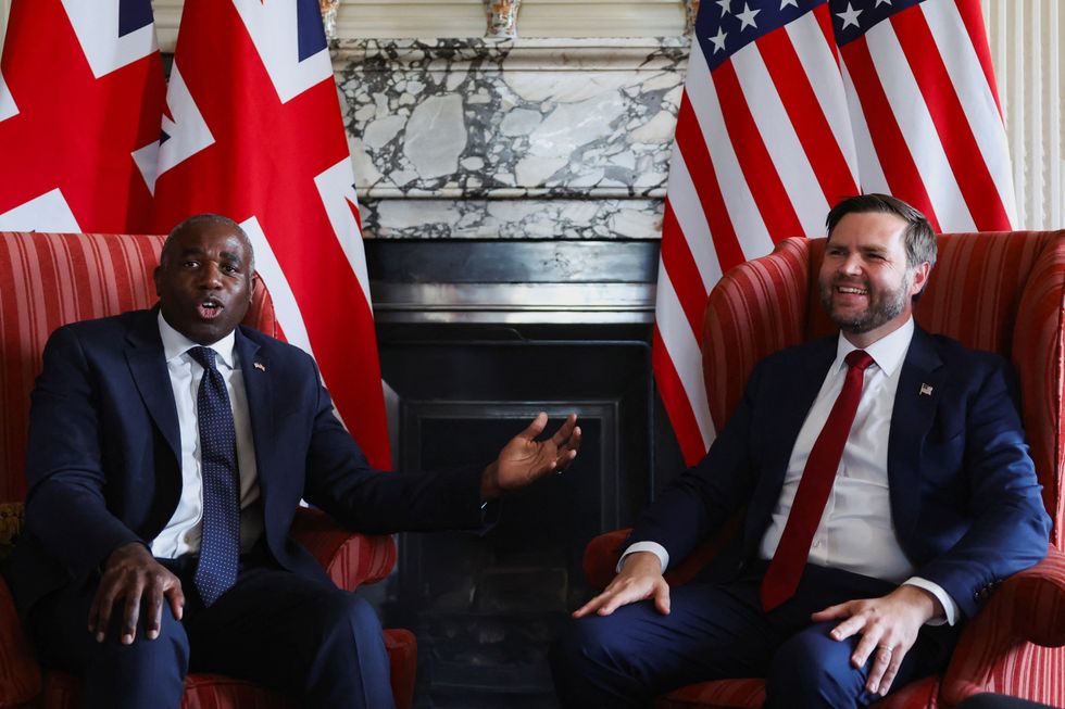 Foreign Secretary David Lammy and Vice President of the United States, JD Vance