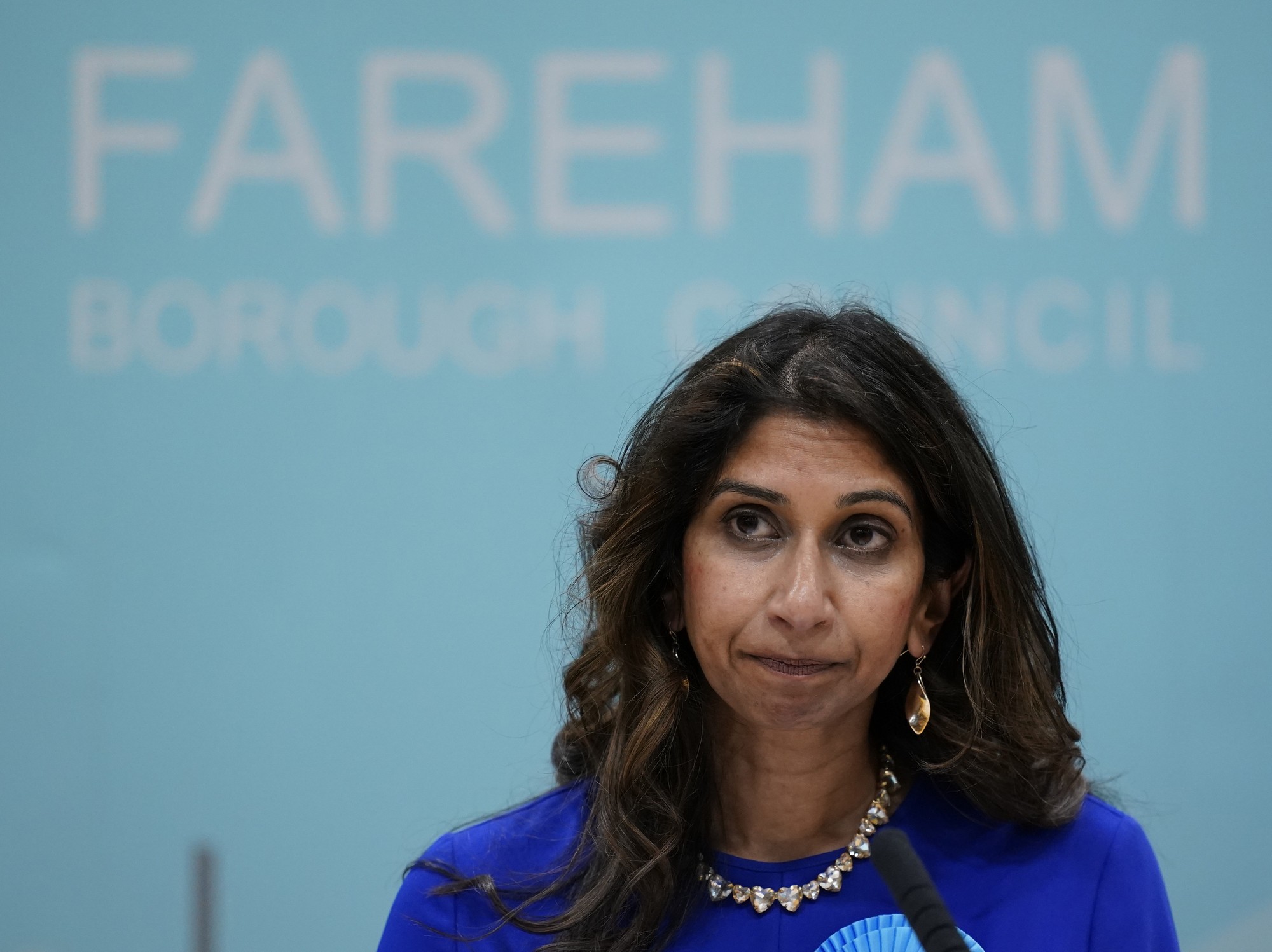 Former home secretary Suella Braverman