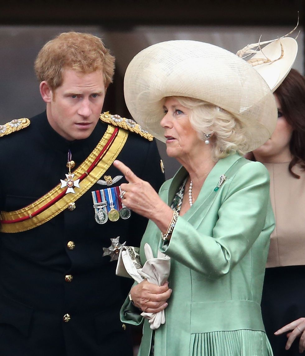 Harry and Camilla