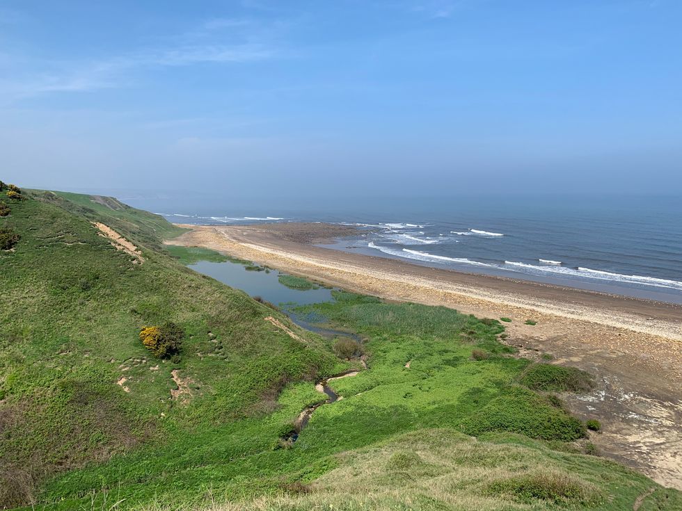 Hartlepool coastline