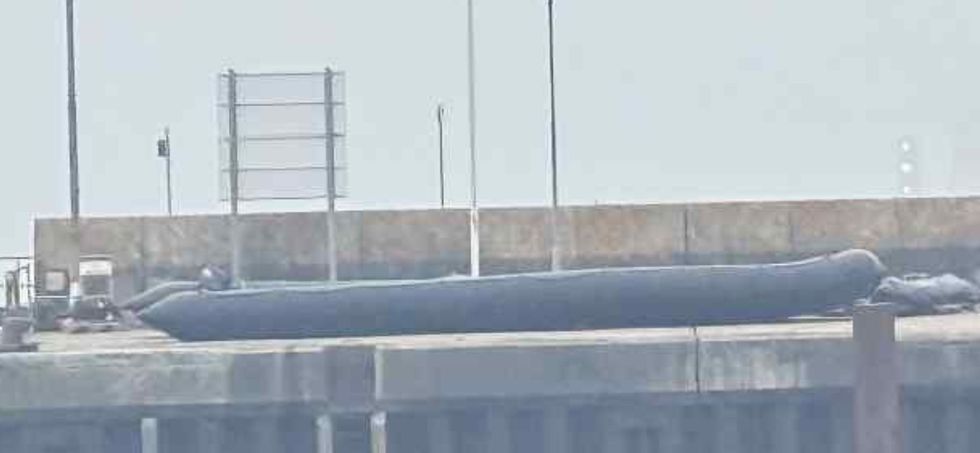 Image of new boat used by smuggling gangs