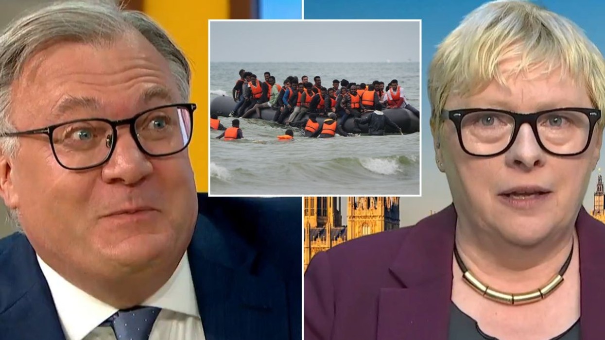 ITV GMB 'bias' fury over 'ludicrous' small boats debate as Ed Balls quizzes Home Office Minister: 'They're his WIFE'S policies!'