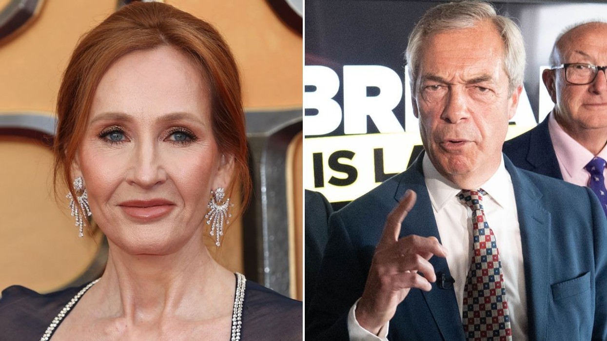 JK Rowling wades into Reform trans prisoners row as she hits out at Nigel Farage amid claims party has gone 'woke'