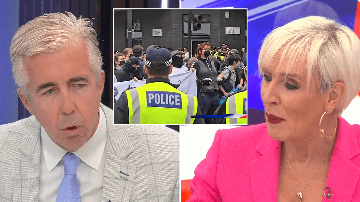 ‘Why do you do that?!’ Dawn Neesom snaps at GB News guest over ‘far-right’ remark during migrant hotel row