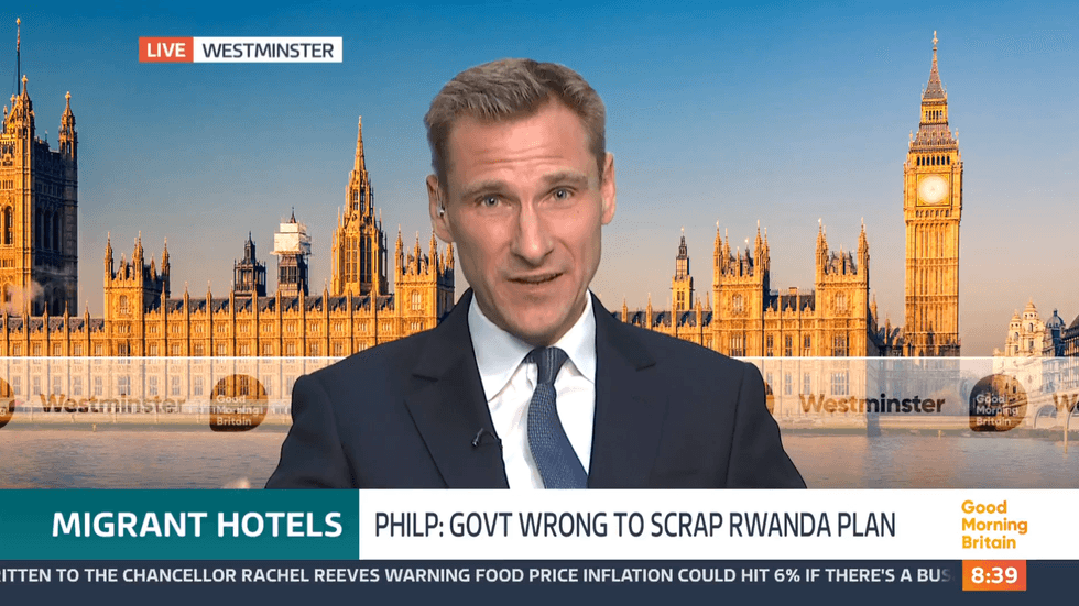 ITV GMB: Chris Philp