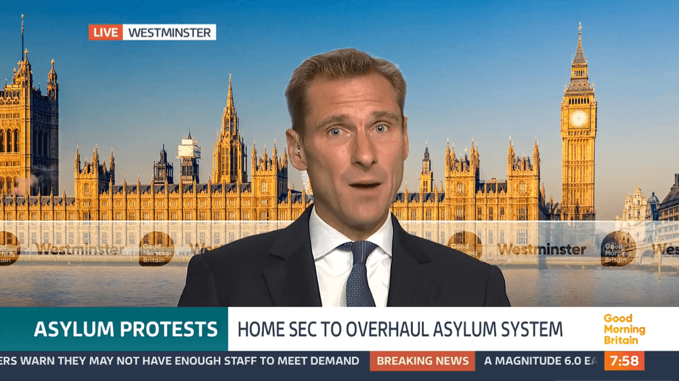 ITV GMB: Chris Philp