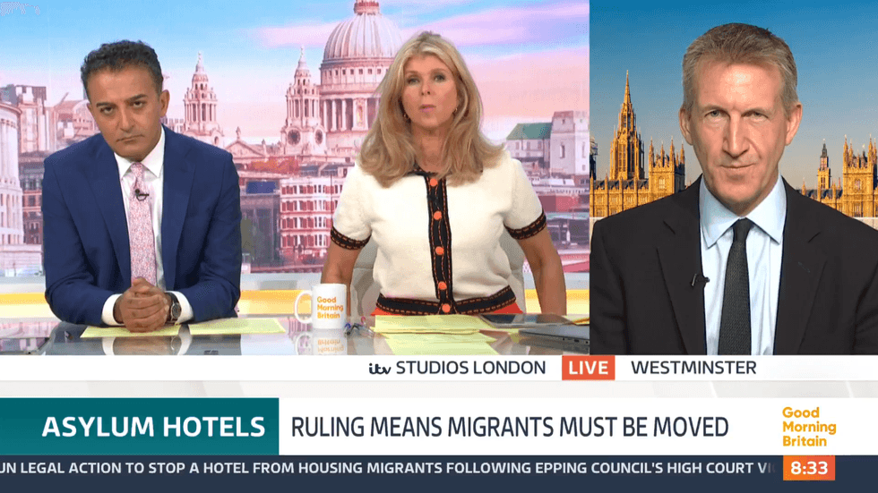ITV GMB: Kate Garraway grilled Dan Jarvis \u200b