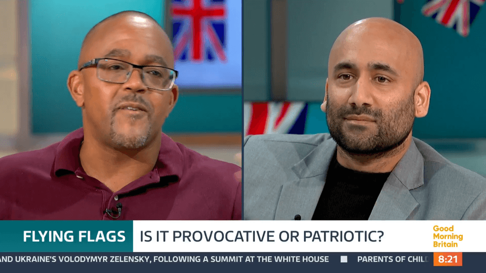 ITV GMB: Kehinde Andrews clashed with Rakib Ehsan
