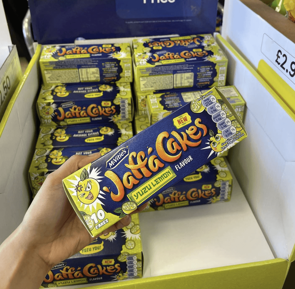 Jaffa Cakes - Yuzu Lemon
