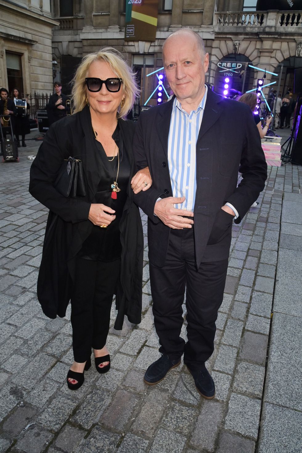 Jennifer Saunders and Adrian Edmondson