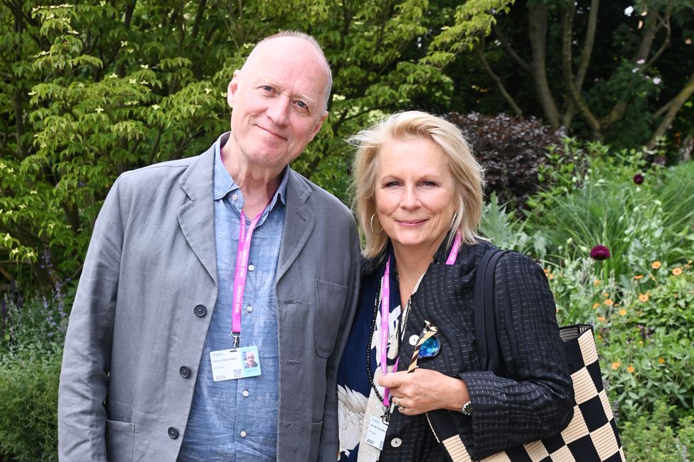 Jennifer Saunders and Adrian Edmondson