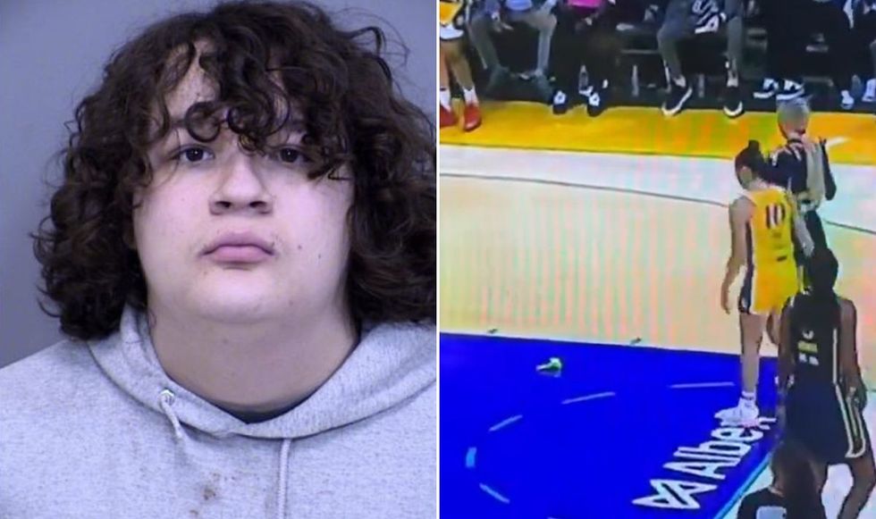 Kaden Lopez, 18, was arrested on Tuesday after a match between Phoenix Mercury and Connecticut Sun