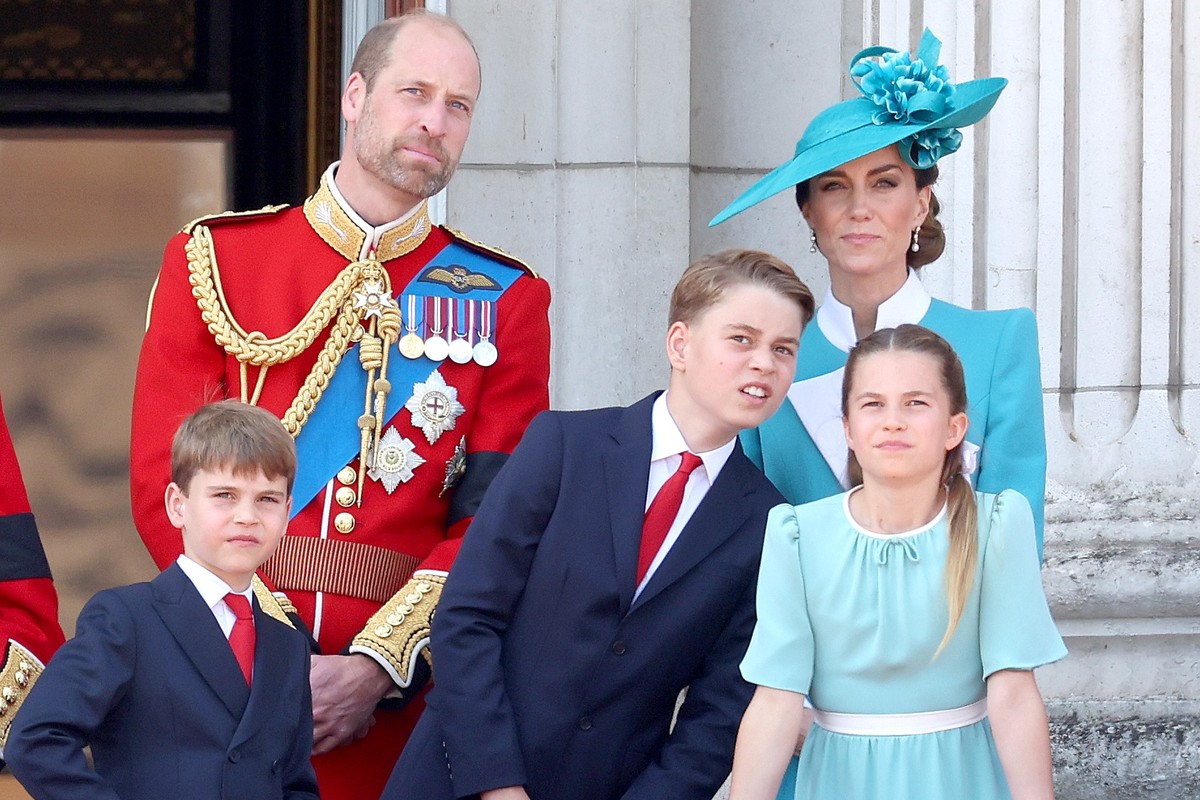 Kate Middleton, Prince William, Prince George, Princess Charlotte , Prince Louis