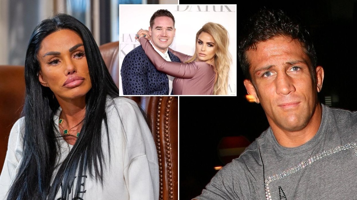 Katie Price, Kieran Hayler and Alex Reid