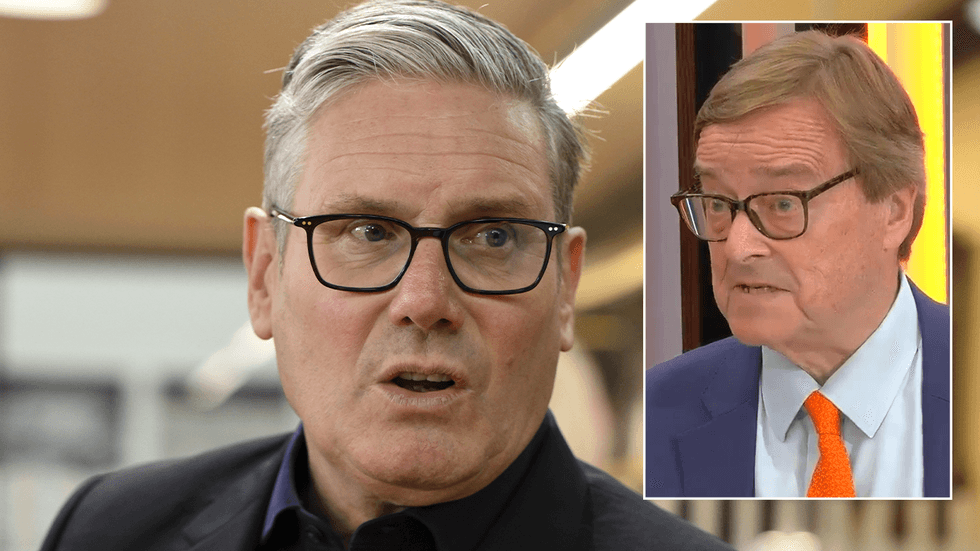 Keir Starmer and Piers Pottinger