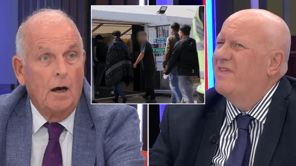 Kelvin MacKenzie and Bill Rammell clashed on GB News\u200b