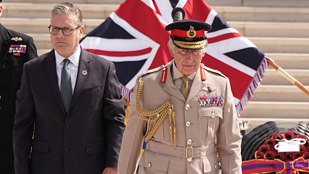 King Charles and Keir Starmer