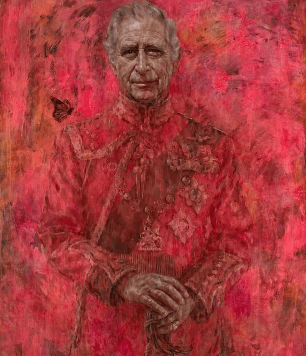 King Charles portrait