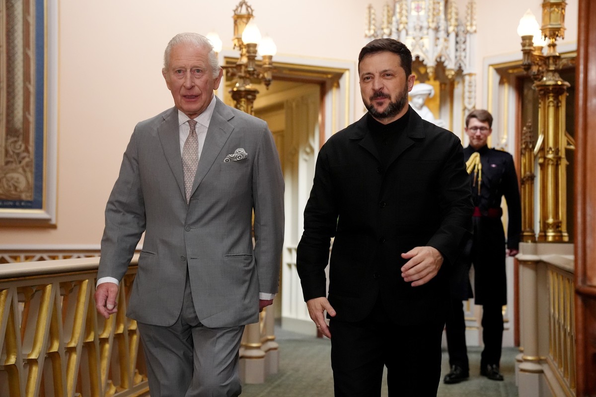 King Charles, Volodymyr Zelensky