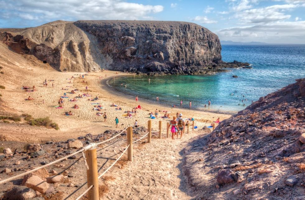 Lanzarote beach