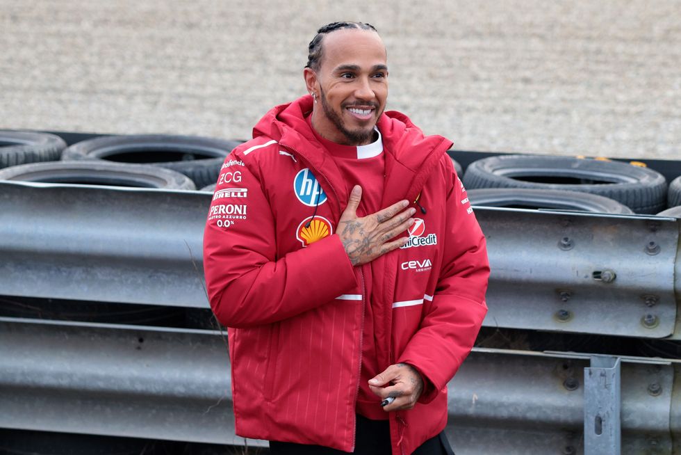 Lewis Hamilton Ferrari