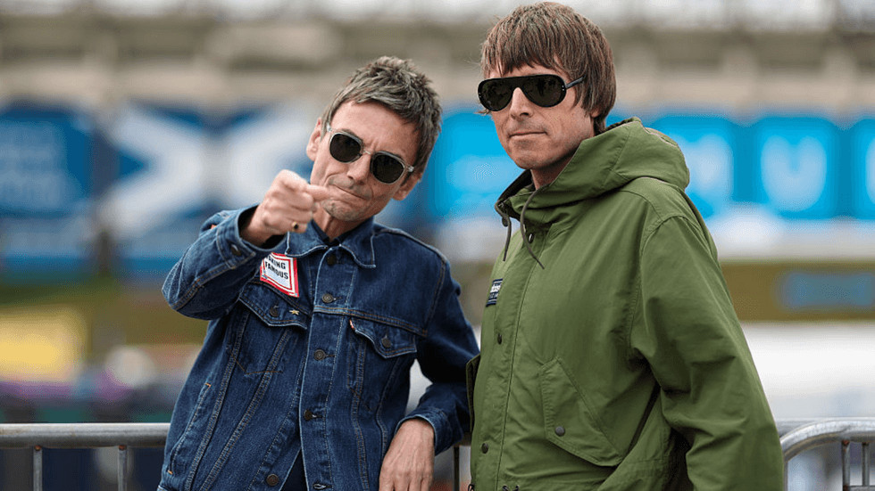 Liam and Noel Gallagher