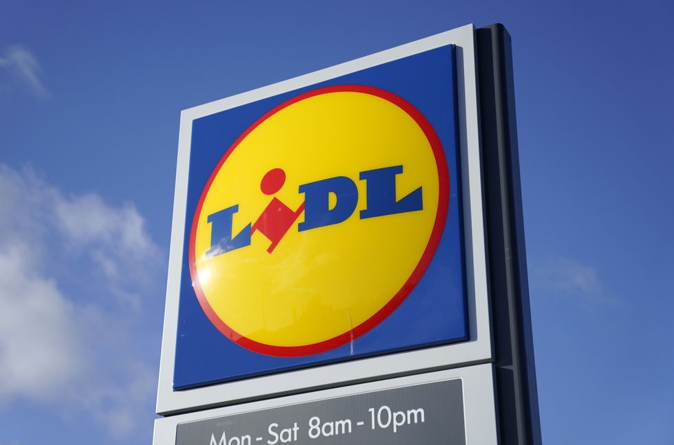 Lidl store sign