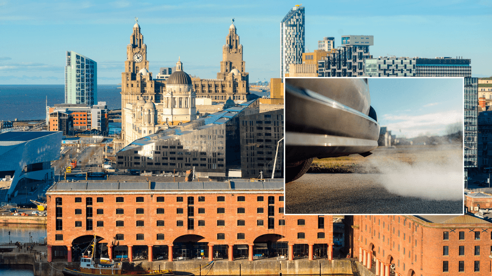 Liverpool city and car emissions