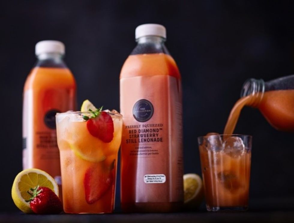 M&S Collection Red Diamond Strawberry Lemonade