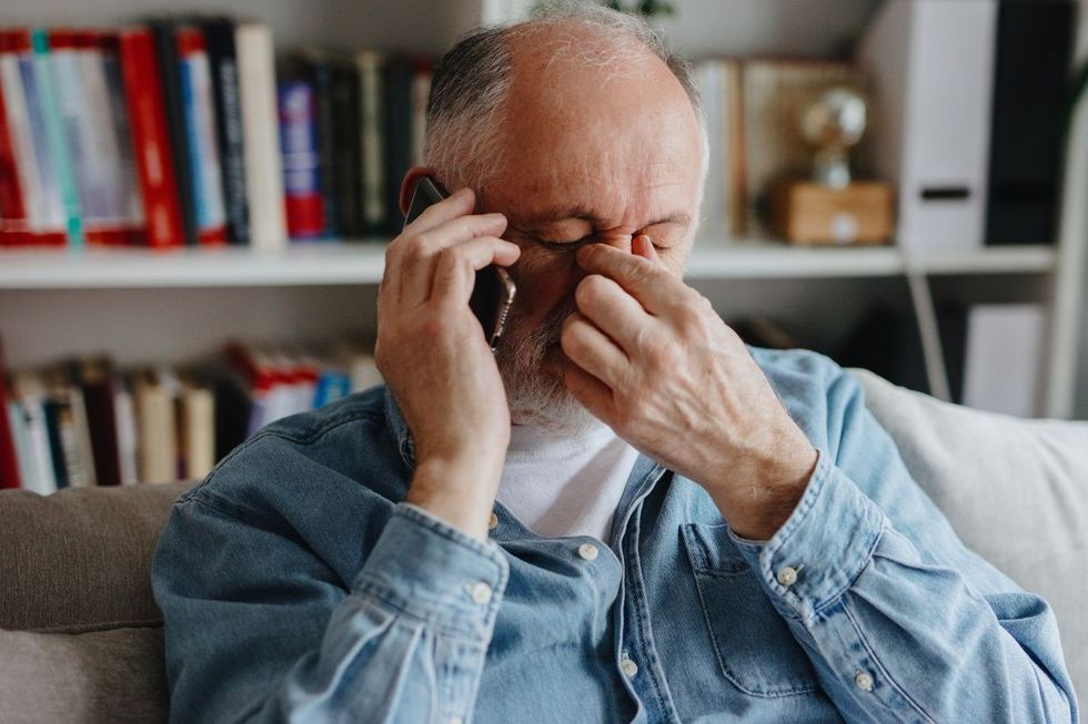 MAN WITH OLFACTRORY